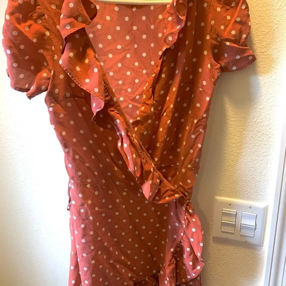 Réalisation Par polka dot wrap dress - Picture 2 of 3